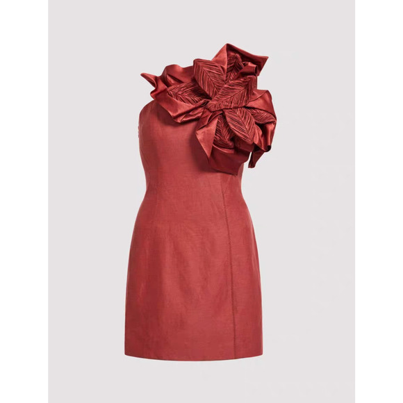 Aje Isla floral-detail mini dress US 8 - Picture 6 of 13